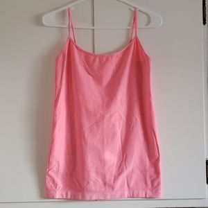 Hot pink tank top